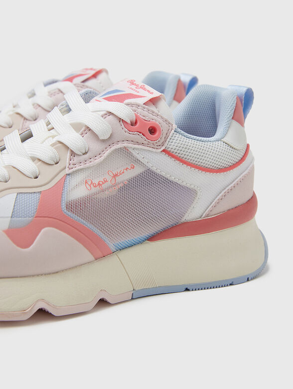 BRIT PRO BRIGHT sports shoes with colorful inserts - 3