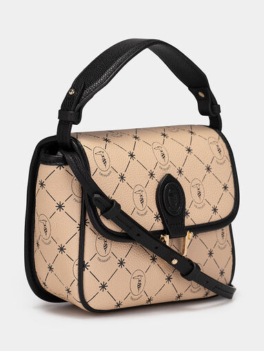 CLAVEL Bag with monogram logo print - 4