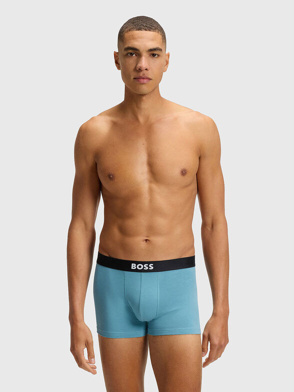 Set of three pairs of colorful boxer shorts - 2