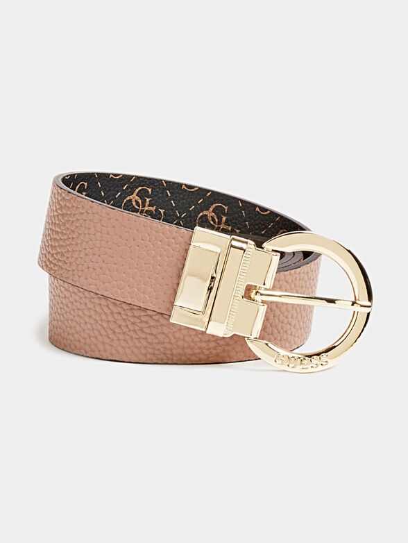 ALBY Reversible belt with logo print - 3