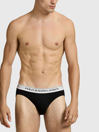 Set of three pairs of cotton briefs - 5