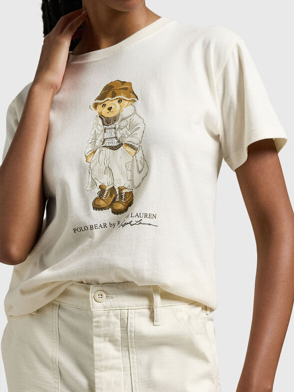 Polo Bear cotton T-shirt with print - 4