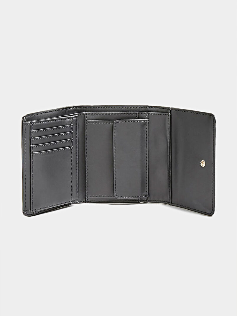 ILLY mini wallet in beige brand GUESS —