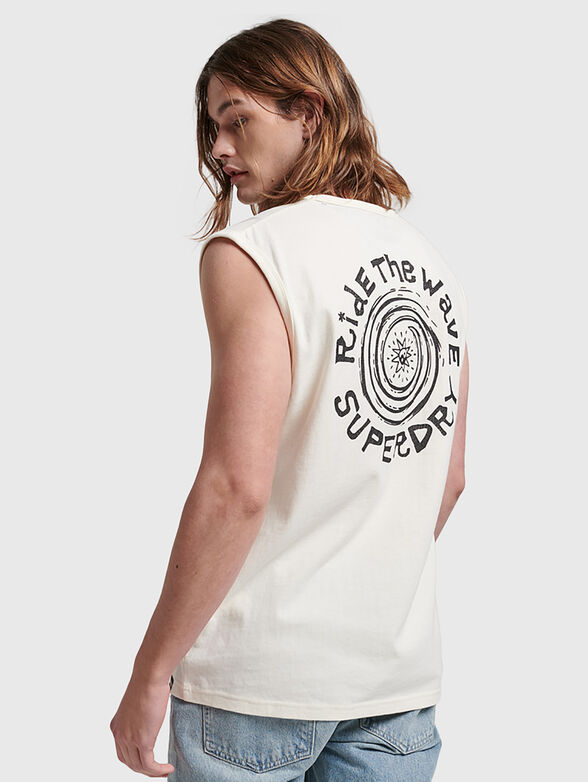 VINTAGE TRIBAL SURF grey top - 2