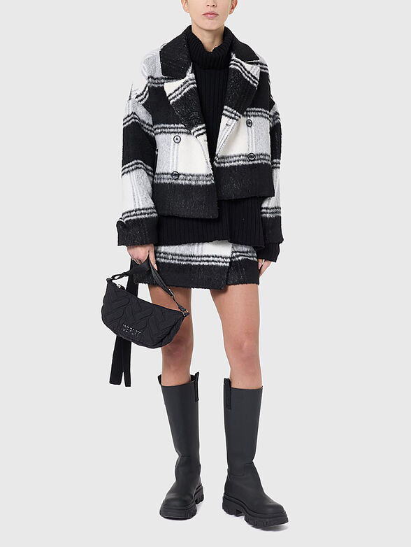 Wool blend turtleneck sweater - 2