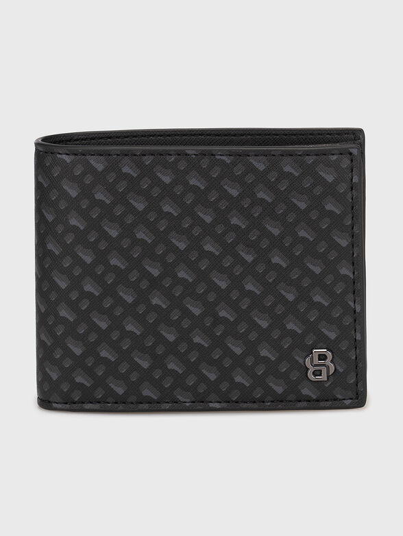 B-ICON wallet with monogram logo - 1