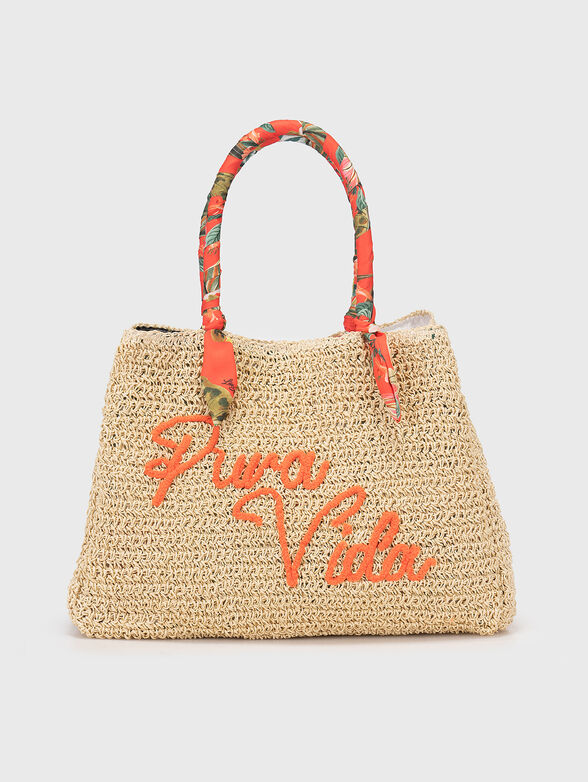 Large bag with contrasting lettering - 3