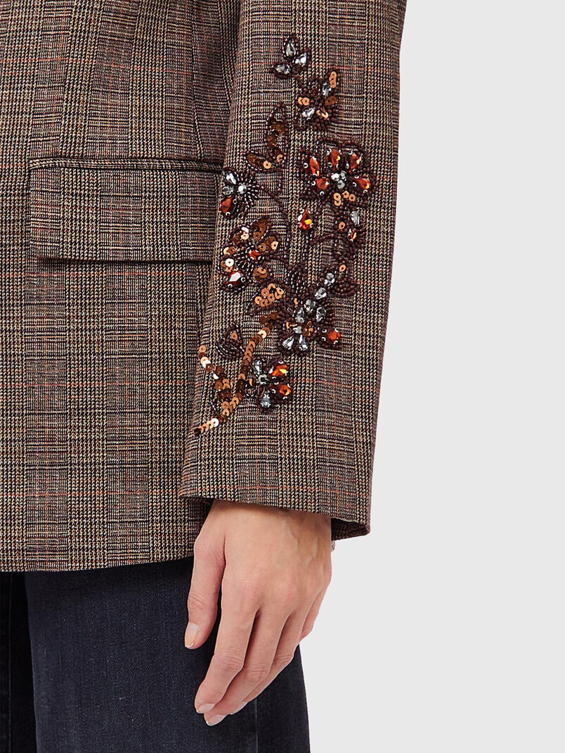 Suit jacket with rhinestones - 3