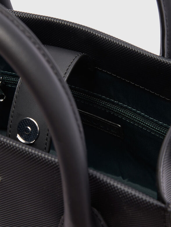 Beige bag with saffiano effect - 6