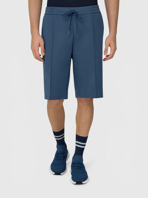 Shorts with a drawstring waist - 1