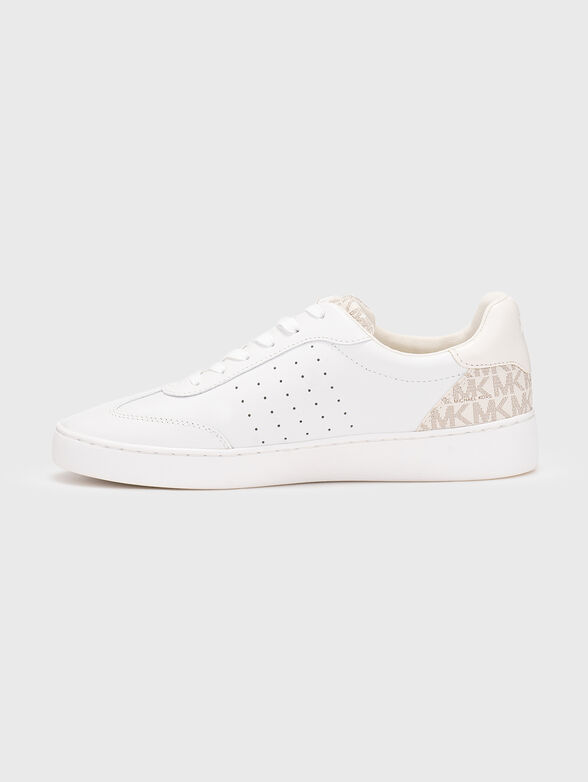 SCOTTY leather sports shoes with logo - 4