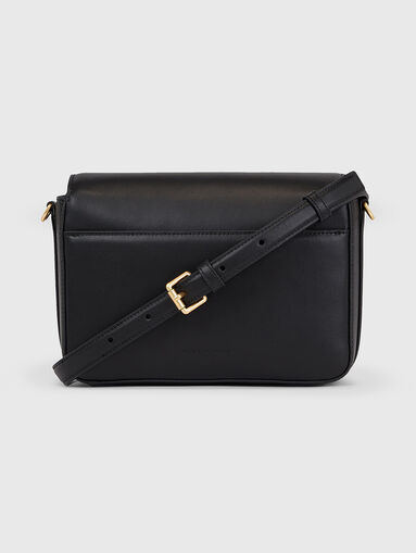 K/SIGNATURE leather crossbody bag in beige - 3