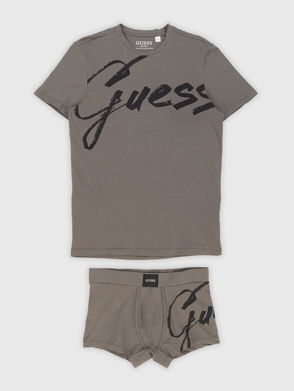 T-shirt and boxers set - 1