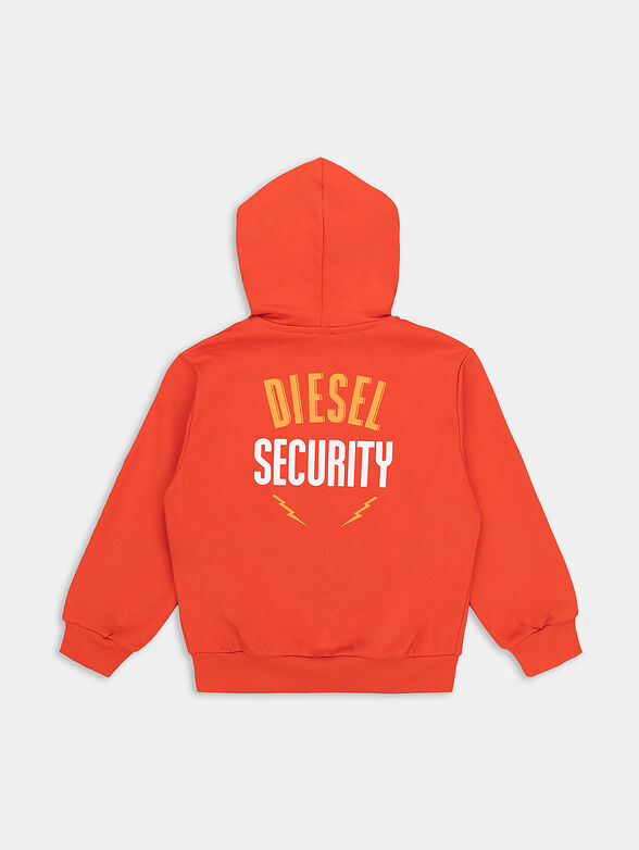Sweatshirt  with zip and hood - 2