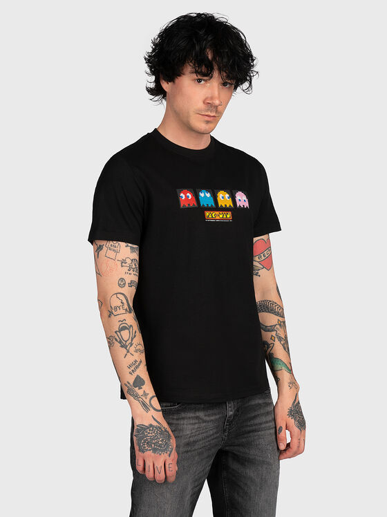 Тениска с цветен принт - 1