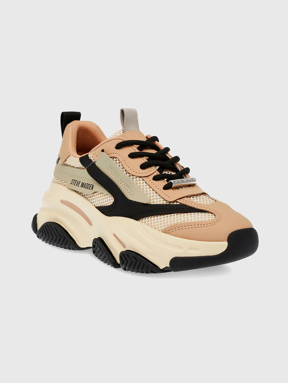 POSSESSION-E sports shoes with beige accents - 2