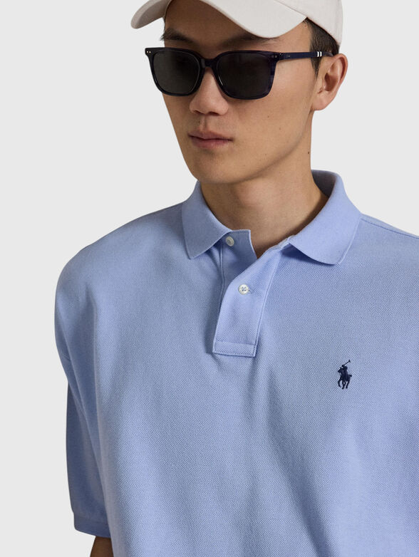 Ribbed polo shirt - 4