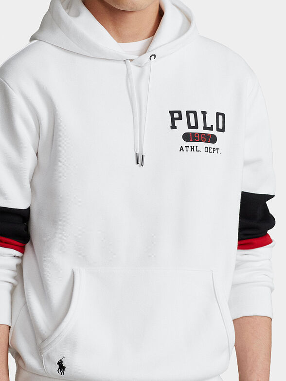 Sweatshirt with logo print - 3