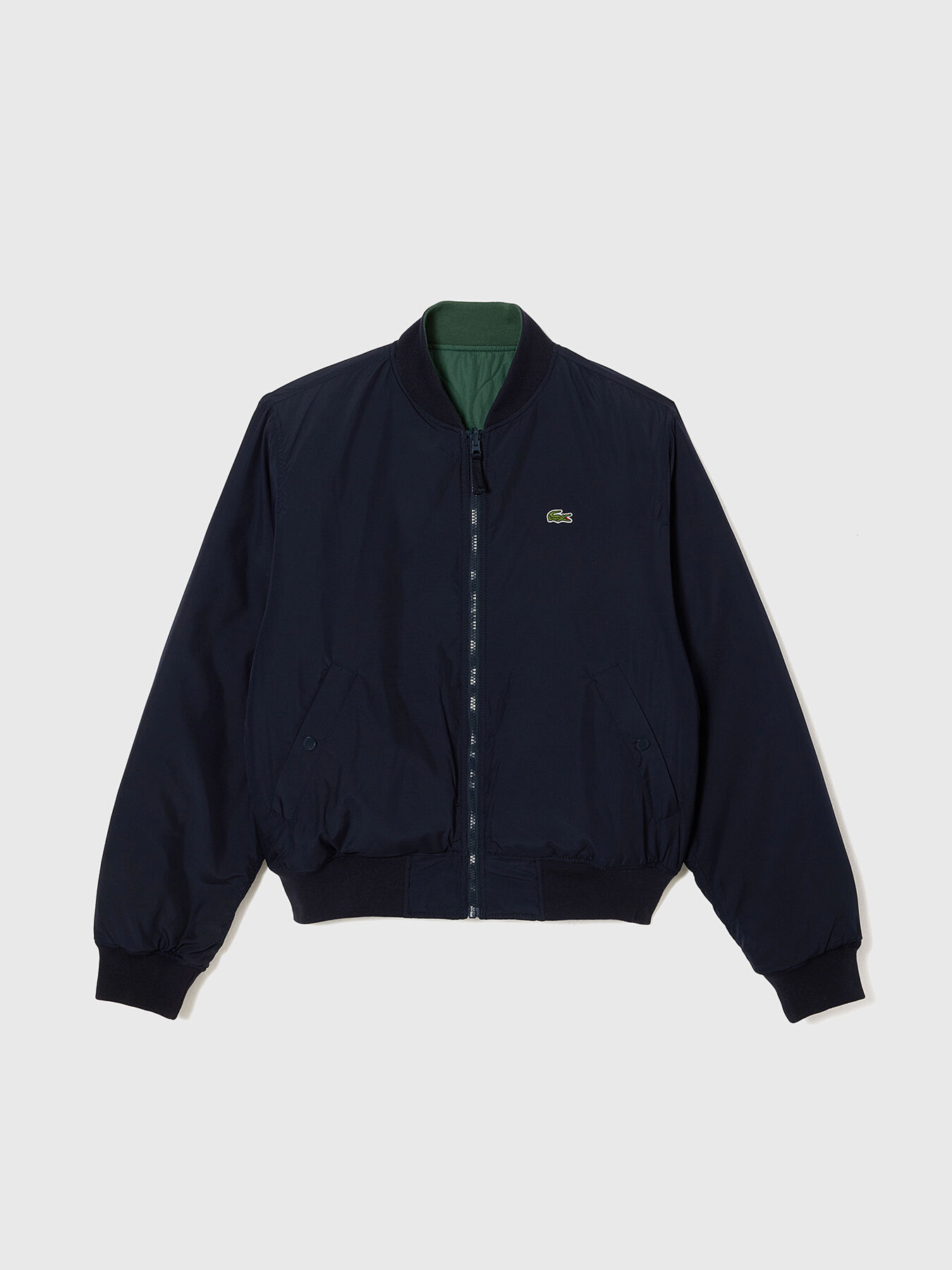 Reversible jacket brand LACOSTE — Globalbrandsstore.com/en