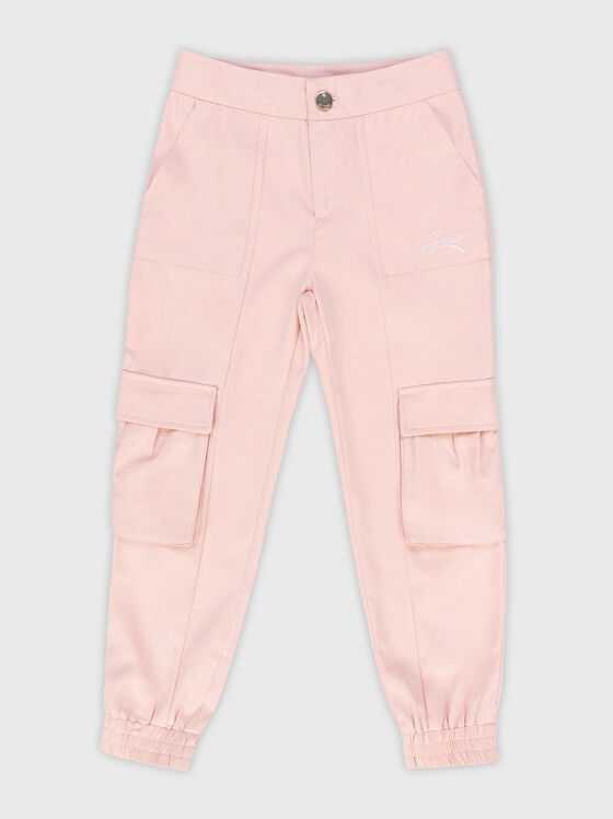 Розови карго панталони  - 1