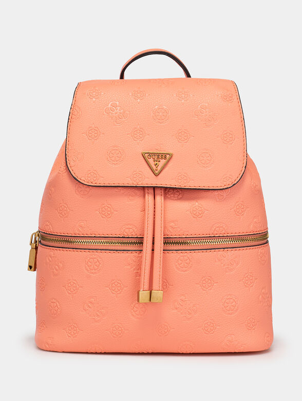 HELAINA backpack with embossed logo - 1