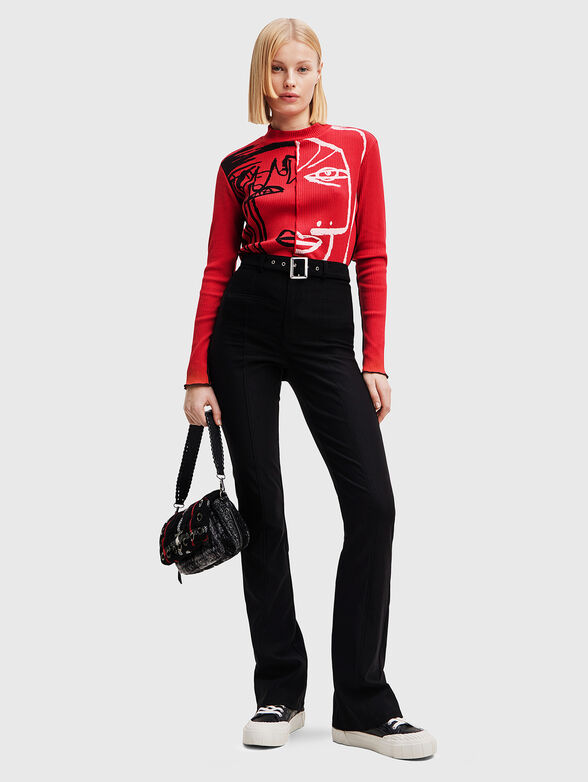 LONDRES trousers with belt - 4