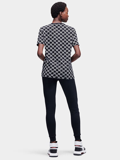 T-shirt with monogram logo print - 5