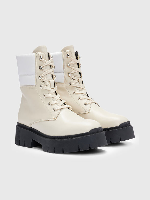KRIS lace-up boots - 4