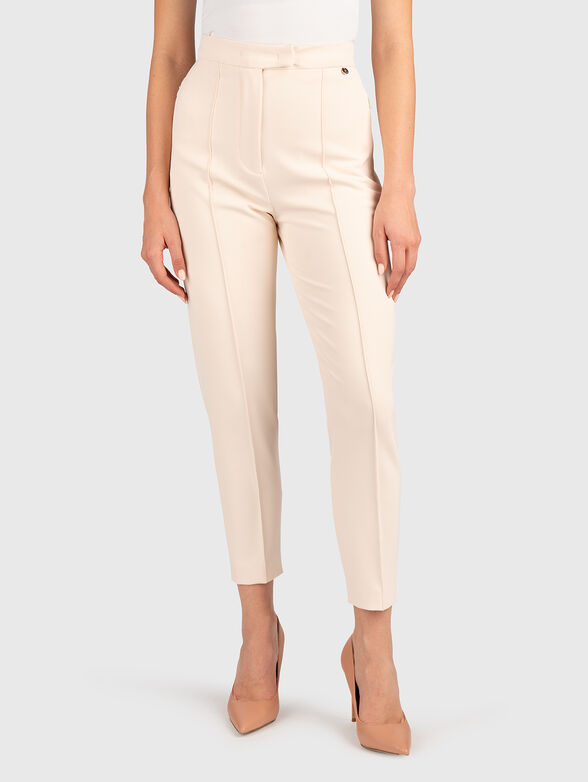 Slim trousers with high waist - 1