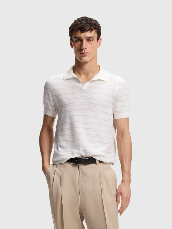 Knitted polo-shirt - 1