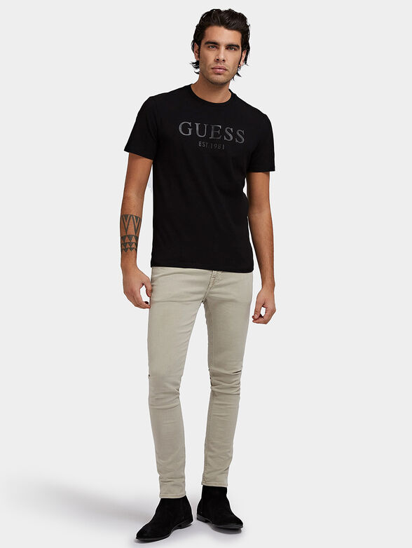 GAMMY black cotton T-shirt - 2