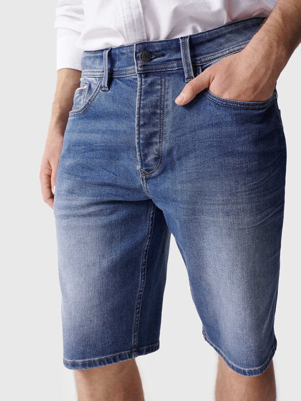 Denim shorts - 4