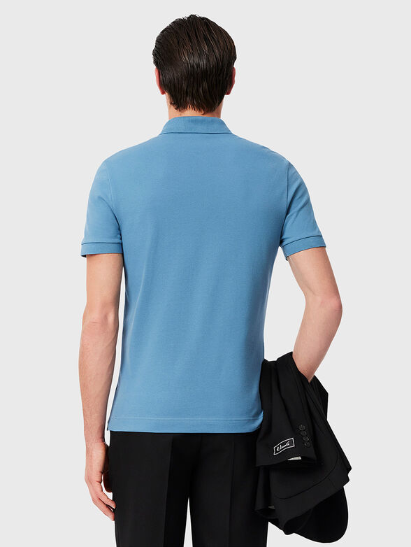 Logo-detail polo shirt  - 3