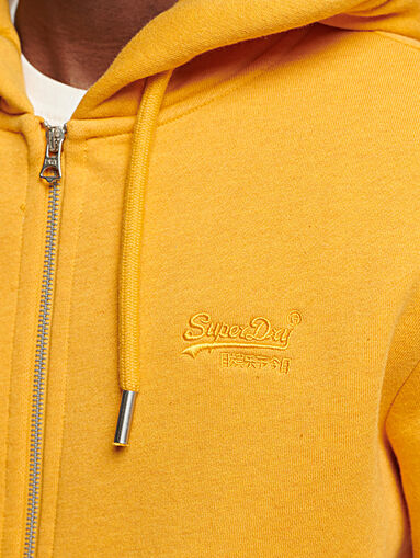 VINTAGE LOGO sweatshirt with hood and zip - 4
