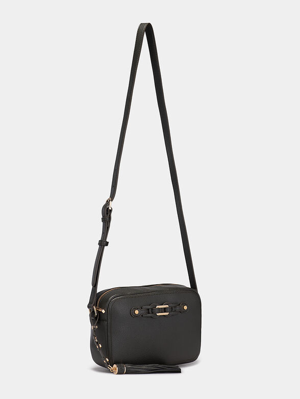 Crossbody bag with gold logo detail - 2