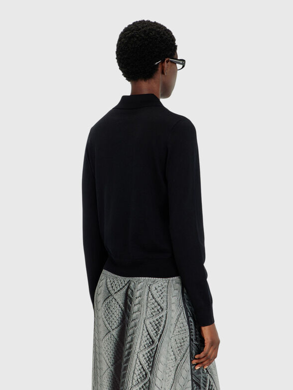 Cotton and silk sweater - 3