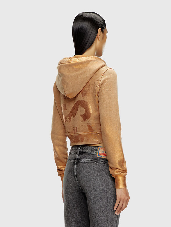 F-SLIMMY-HOOD-P6 cropped sweatshirt - 3