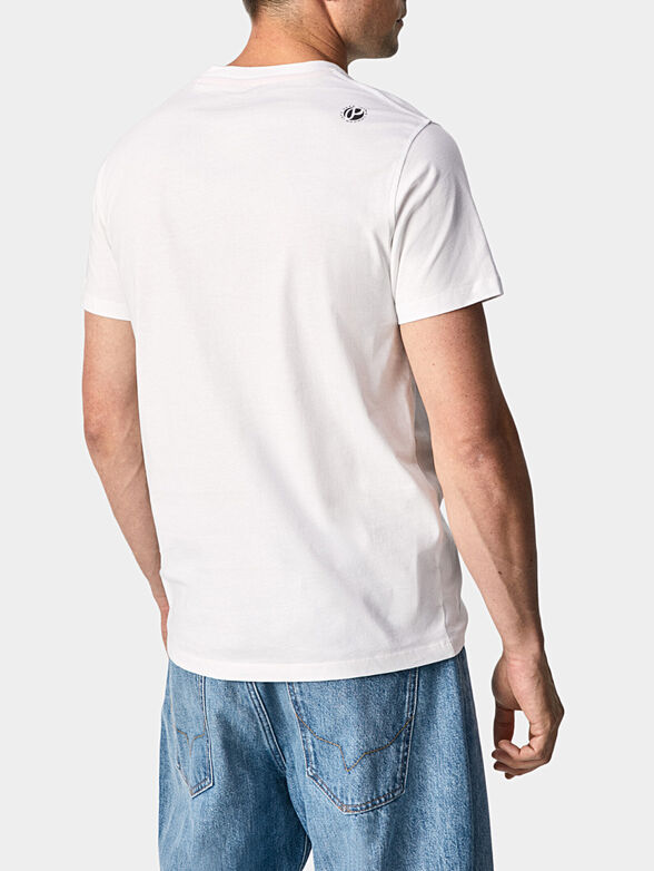 WAYNE T-shirt with maxi print - 4