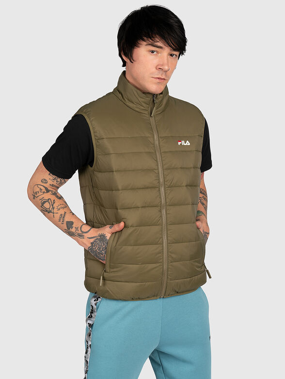 BERGLIGHT green vest with a zip - 1
