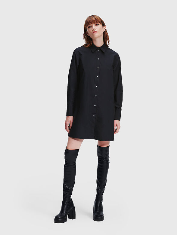 Long shirt with rhinestones - 1