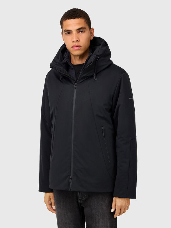 Padded jacket with hood  - 1