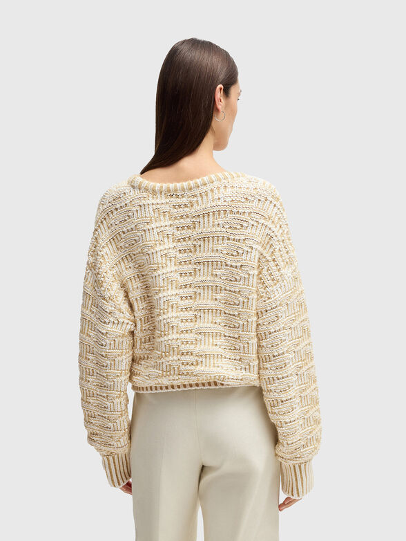 FLOMIRA cotton blend sweater - 3