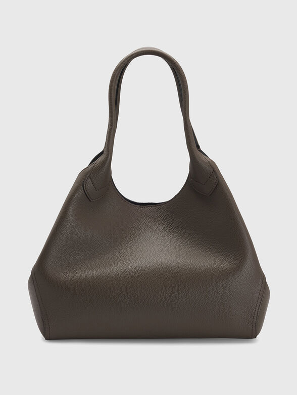 LENAH leather bag with logo - 2