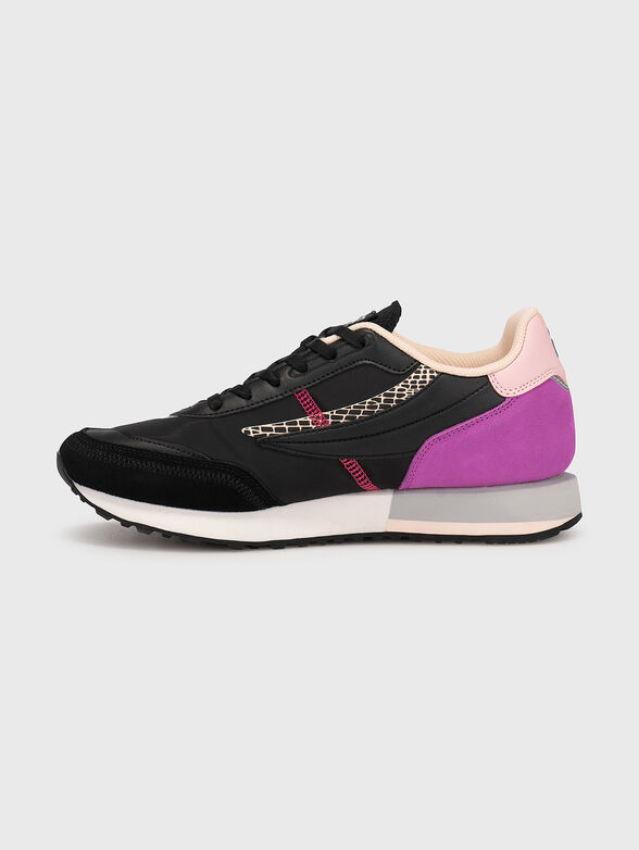 RETRONIQUE 22 sneakers with purple details - 4