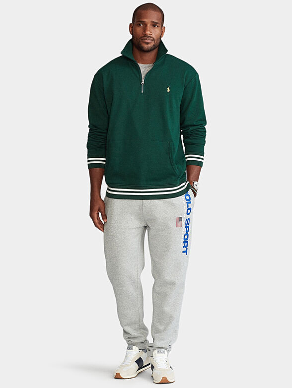 Sweatshirt with zipper - 2