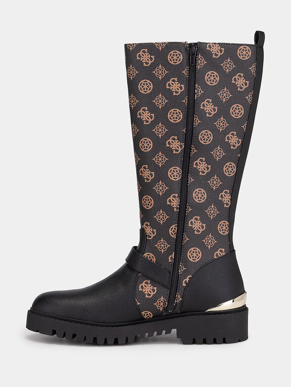 ORYN faux leather boots with 4G logo print - 4
