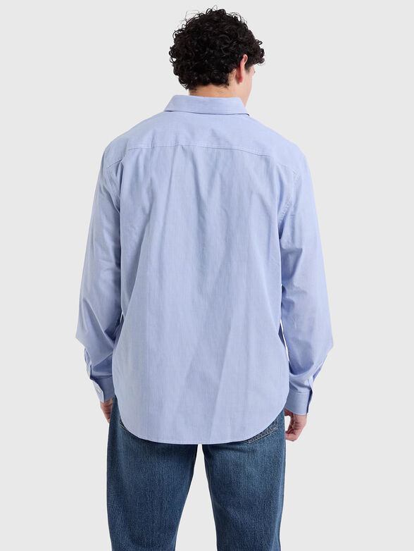 Light blue cotton shirt - 3