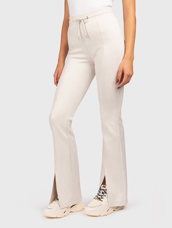 Black suede pants - 1