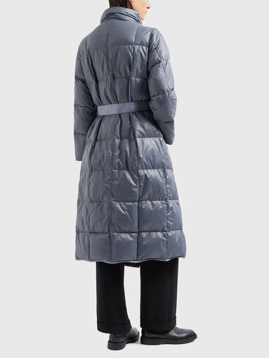 Reversible jacket with waist belt - 4