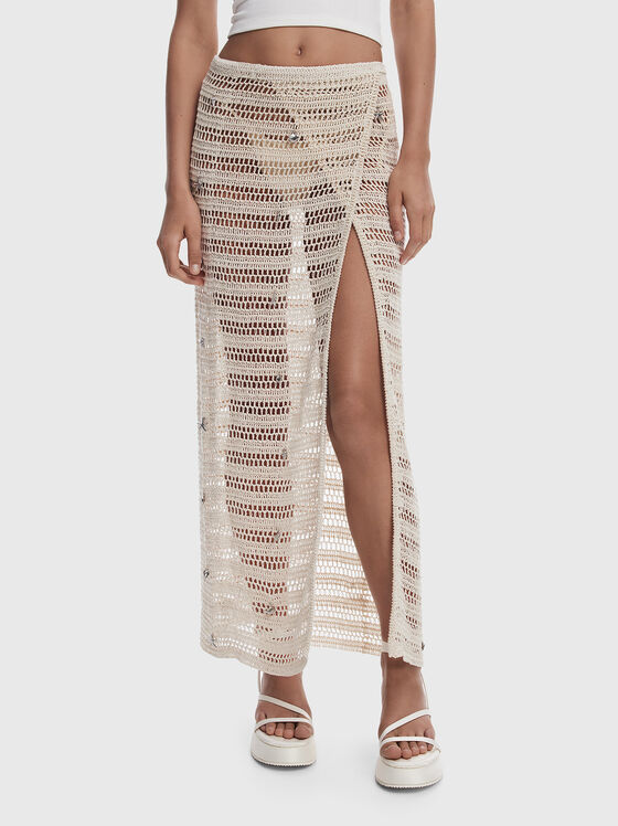 Openwork midi skirt - 1